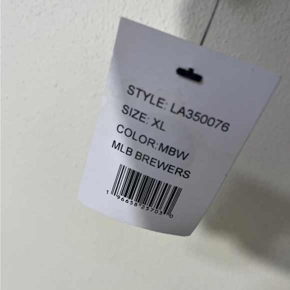 Rare G-III Milwaukee Brewers Crewneck Windbreaker Pullover Size Men’s Size XL/EG - Picture 5 of 6